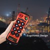 Q800 Industrial Wireless Crane Remote Control kit 8 Button 12v