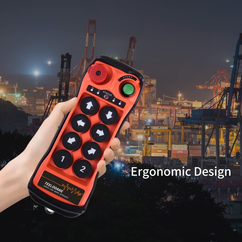 Q800 Industrial Wireless Crane Remote Control kit 8 Button 12v