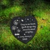Generic Dad Memorial Slate Stone| Stepping Slate Stone for Loss