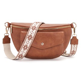 Atgbiem 2025 Bum Bag Women's Shoulder Bag Small Crossbody Bag Small Handbag Beautiful Birthday Gift for Women, A-brown, Contemporary