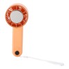 Portable Handheld Fan Foldable LED Display Rechargeable Handheld Pocket Fan