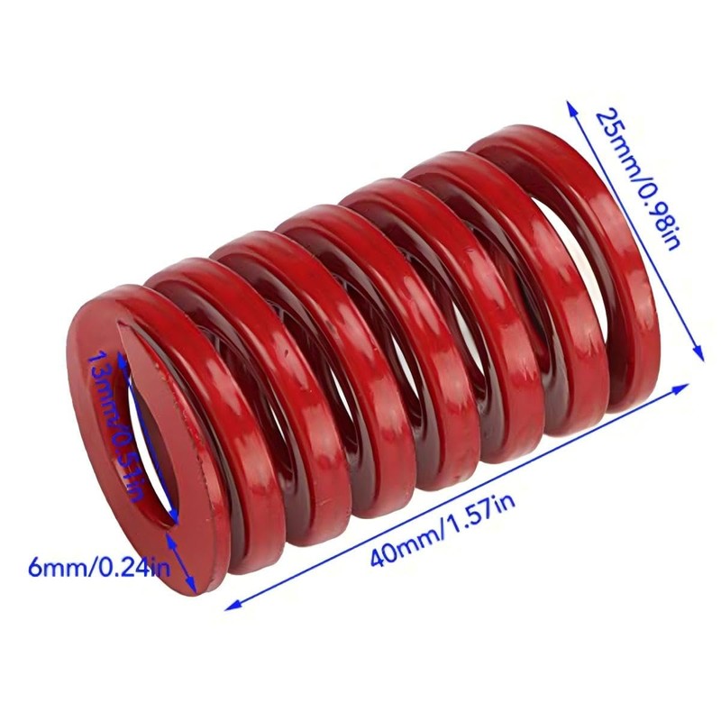 Laroal Tailgate Compression Spring Trunk Tailgate Strut Support Spring 25mm