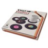 Vinyl Record Coaster Set - Pack of 6 Retro Novelty
