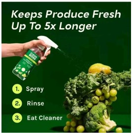 JOY Clean Boss Eat Cleaner Fruit & Veggie Natural Wash & Preserver-4 pc 12 oz