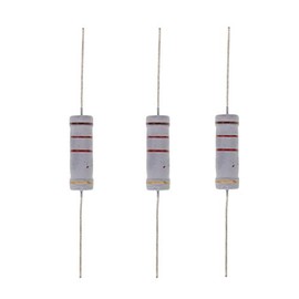 HUABAN 5 W 5 Watts 1K2 1K2 Ohm 5% Metal Oxide Film Resistor Pack of 10