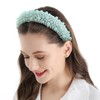 Diadema de perlas con cuentas (diadema de perla-4)