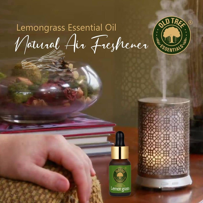 Old Tree Lemongrass Essential Oil, 15 ml
