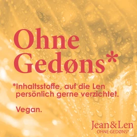 Jean & Len Pampering Cream Oil Shower Argan Oil & Fig, Suitable for Daily Care, Shower Gel with Argan Oil and Fig Extract, No Parabens and Silicones, Vegan, 250 ml