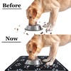 YCTMALL Pet Feeding mat Dog and cat Food Bowl mat