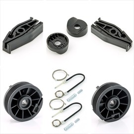 LST 2x Window Regulator Repair Kit Rear Left and Right 206 Convertible