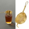 Tea Infuser, Pure Copper Tea Strainer Long Handle Teapot Strainer