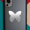 ARTIBETTER - Calcomanía de espejo para smartphone, mini mariposa, espejo,