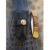 Leather Right Hand Knife Sheath for Buck 110 Knife, Pocket