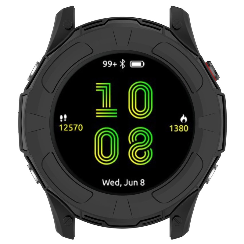AWADUO Compatible with Garmin Forerunner 955 Protective Case Cover for