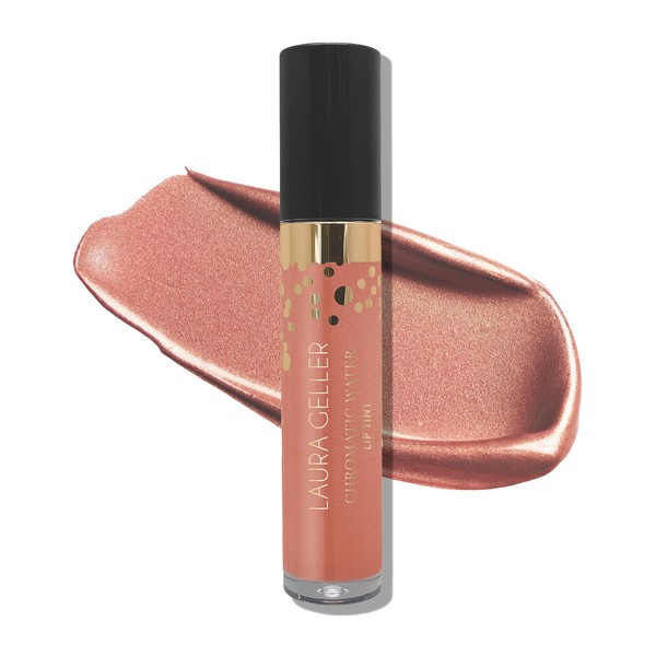 LAURA GELLER Chromatic Water Lip Tint, Holographic Lip Color, Water-Based