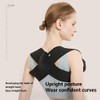 FDEETY Posture Corrector Back Straightener Men Women Back Support Belt