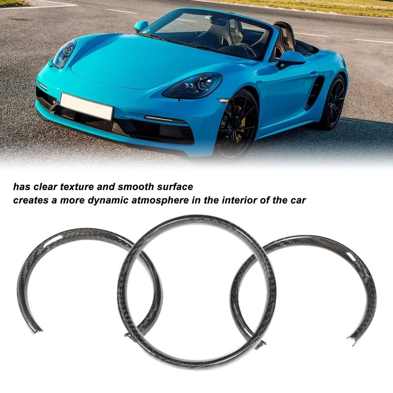 Dashboard Frame Decor Tachometer Protection Cover Trim Decoration Ring for