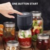 Electric Mason Jar Vacuum Sealer Rechargeable Automatic Cordless Jar Vacuum