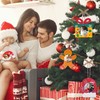 Shitailu Christmas Photo Frame Ornaments, DIY Unfinished Wood Picture Frame