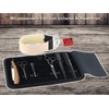 Professional Razor Set | Wood Handle Paste Solingen/Strop Set Beard
