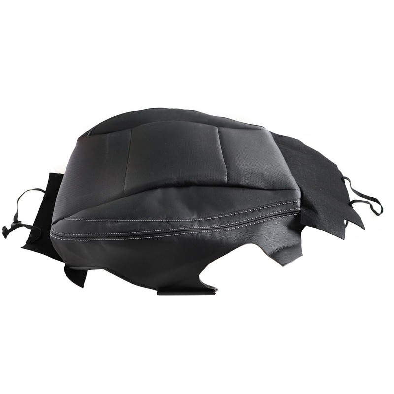 NLQR Front Driver Bottom Seat Cover Replacement Perforated Microfiber Leather