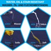 LEFUNDA® Waterproof Apron with 3 Pockets, Adjustable BBQ Apron with