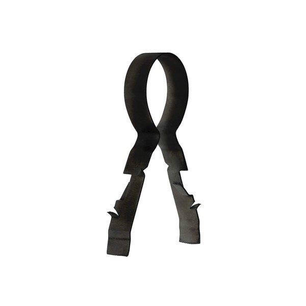 LINIAN Fire Clips (Super Clip), 12-14mm, Black, Pack of 25