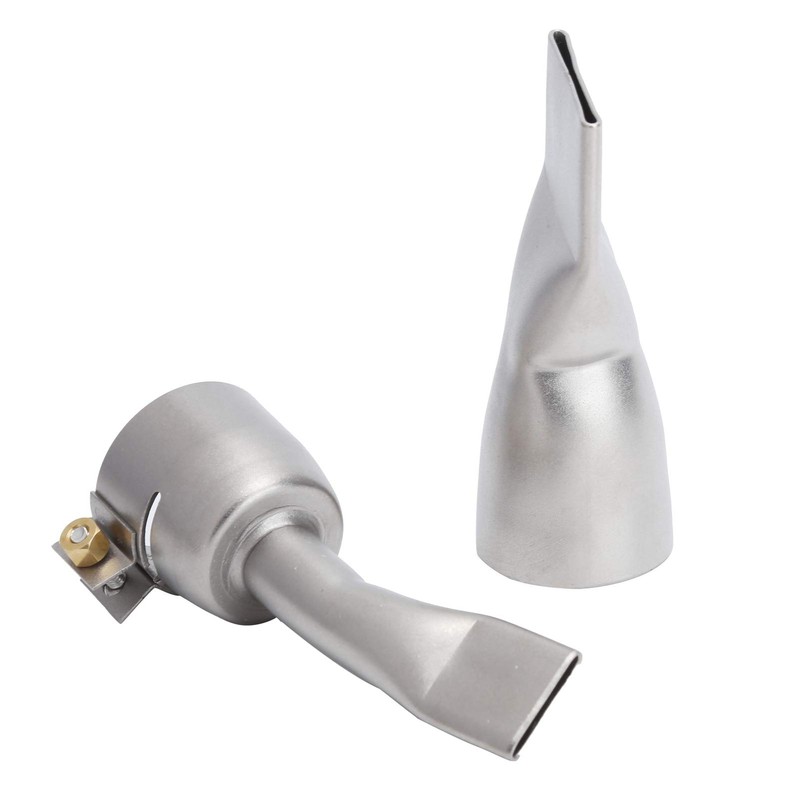 2-Piece Welding Gun Flat Nozzle, 20mm Small + 40mm Large