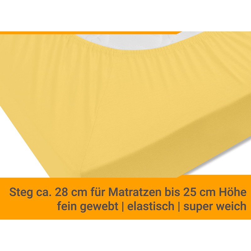 Classic Jersey Fitted Sheet Available In 34 Colours and 6