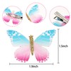 Boao 18 Pieces Glitter Butterfly Hair Clips for Girls Teens