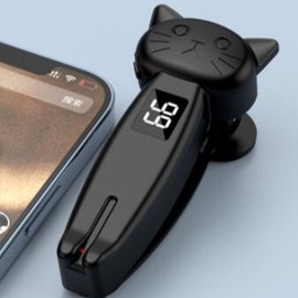 Clicker Automático para Teléfono Inteligente, Clicker de Velocidad del Dispositivo de Pantalla del Teléfono, Tapper de Pantalla del Teléfono para Aplicaciones de Teléfono, (Negro)