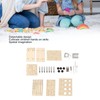 Wooden Hydraulic Excavator DIY Manual Detachable Educational Stimulation Hydraulic Excavator