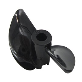 RC Boat CCW CW Propeller 3mm Shaft Black Rotating Propeller Props for RC Boat Pair 32mm x 3mm