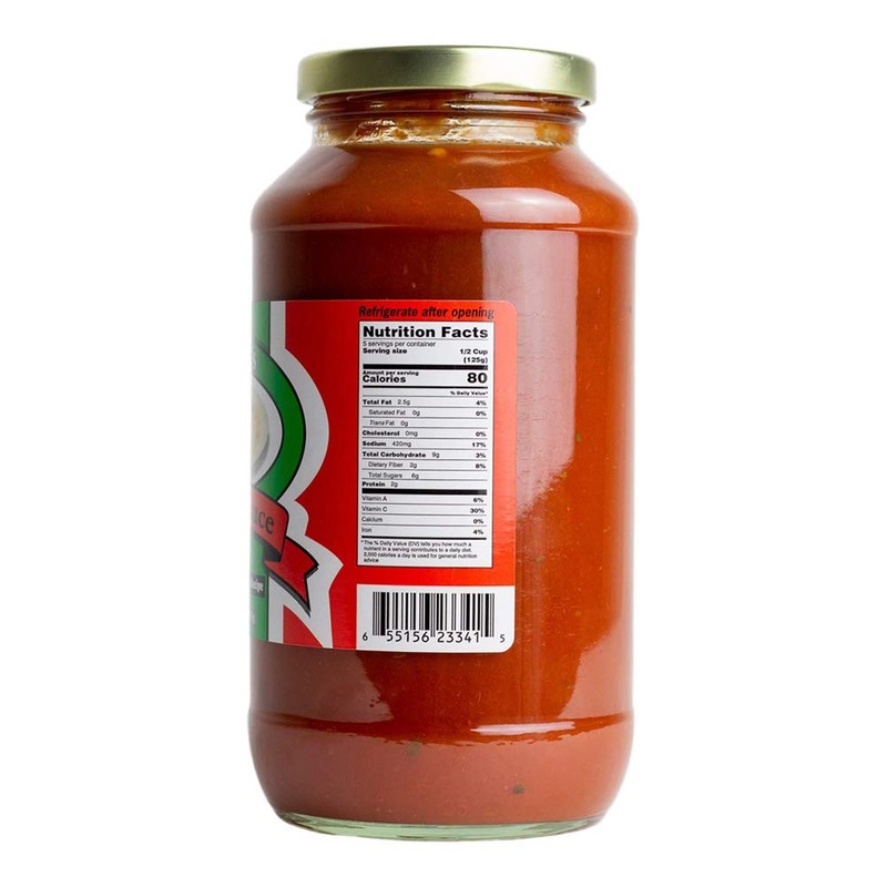 Louie's Original Pasta Sauce - 3 Pack (24oz Jars)