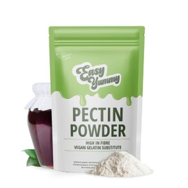 Easy Yummy Pektin Pulver (500g), Veganes Gelatine Pulver, Pektin für Marmelade