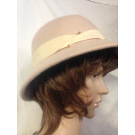 A New Day Women's Felt Cloche Hat One Size - Blush Pink