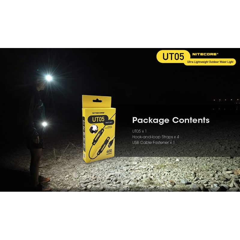 NITECORE UT05 Outdoor Waist Light - 400 Lumens