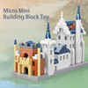 GOTIMON Micro Mini Architecture Swan Castle Building Block Set, 493