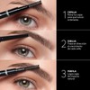 Cyzone Delineador de Cejas Precision Brow Duo Studio Look, Soft