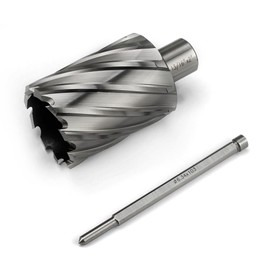 JESTUOUS Annular Cutter 3/4 Inch Weldon Shank 1-13/16 Cutting Diameter 2 Cutting Depth Slugger Bits HSS Kit for Magnetic Drill Press