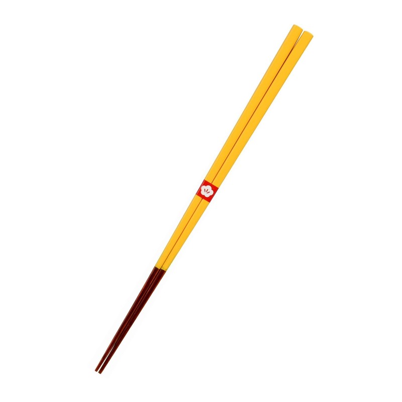 Kawaii 104669 Chopsticks, Made in Japan, Traditional Japanese Colors, Yamabuki,