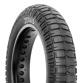 Hycline Ebike Fat Replacement Tire: 20x4.0/20x4.5/20x5.0/26x4.0 Inch Folding Puncture Resistant Fat Tires for Electric Bike, MTB, Heavy Duty, e bike - Size: 20x4.5 inch