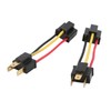 2pcs H4 Headlight Socket Converter Head Light Wiring Harness Adapter