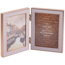 LADONNA LANGLE Basic Double Frame LA11-LD-PGD 085019 Pink Gold Large (2 sides)