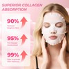 Bio Collagen Mask, Overnight Maske Gesicht, Beruhigend, Feuchtigkeitsspendend, Nahrhaft Kollagen