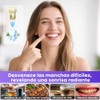 LUSCOR Purple Teeth Whitening Strips, 7Pares-14 Tira Tiras Blanqueadoras De