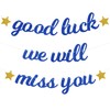 Pargleev Good Luck We Will Miss You Glitter Banner 2025
