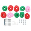 10pcs Climbing Holds MultiColored Large Rock Climbing Holds Outdoor Large