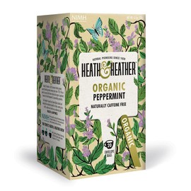 Heath and Heather Organic Peppermint Herbal Tea 20 Bags