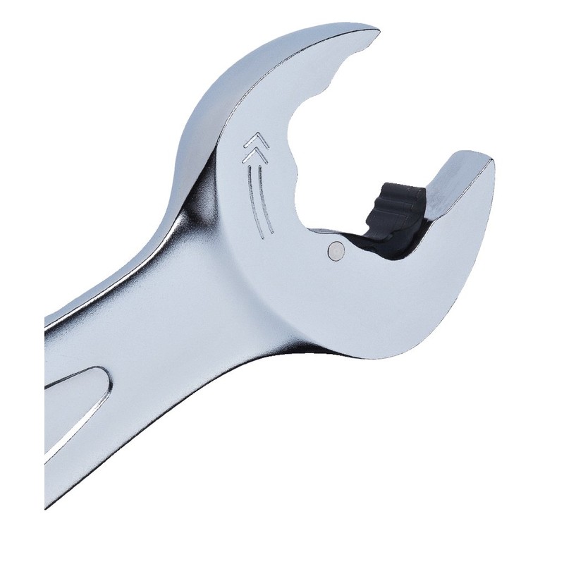 KS Tools 5035927 DUO GEARplus Combination Spanner, Open-Ratchet Function, 27